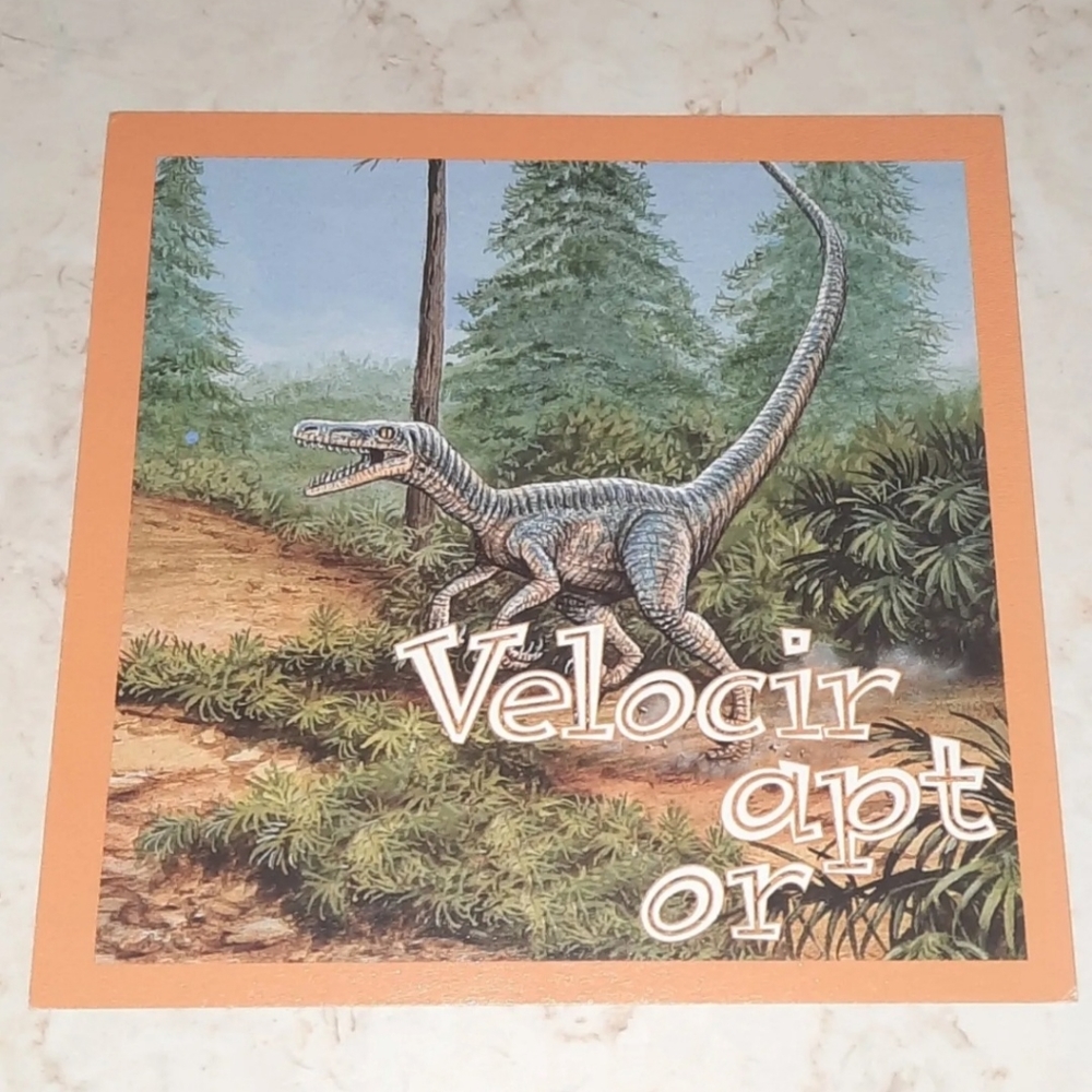 Dig N Dinos Monopoly Junior Board Game Replacement Piece Velociraptor Dinosaur